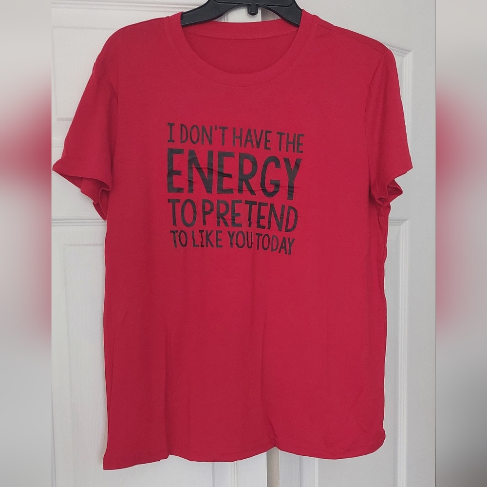 NWT WOMENS GRAPHIC TEE SZ LARGE